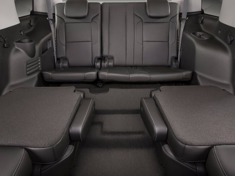 Ghế ngồi của Chevrolet Tahoe có thể gập lại hoàn toàn Ghế ngồi của Chevrolet Tahoe có thể gập lại hoàn toàn.