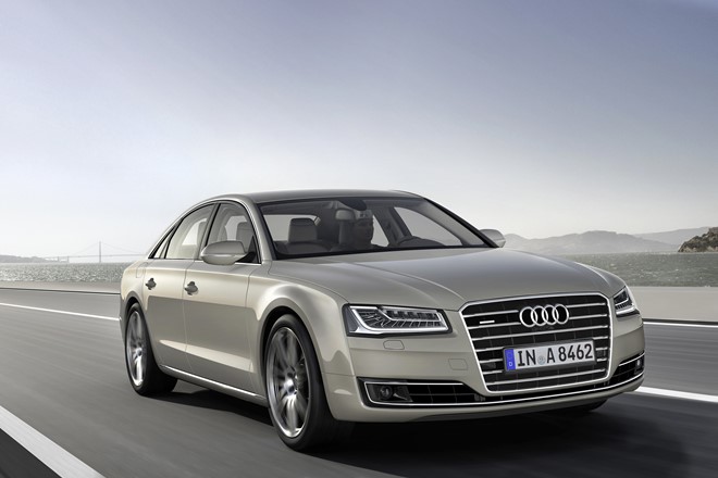 Audi A8 4.2 TDI quattro 2016: Tăng tốc từ 0-100 km/h trong 4,7 giây 2. Audi A8 4.2 TDI quattro 2016: Tăng tốc từ 0-100 km/h trong 4,7 giây