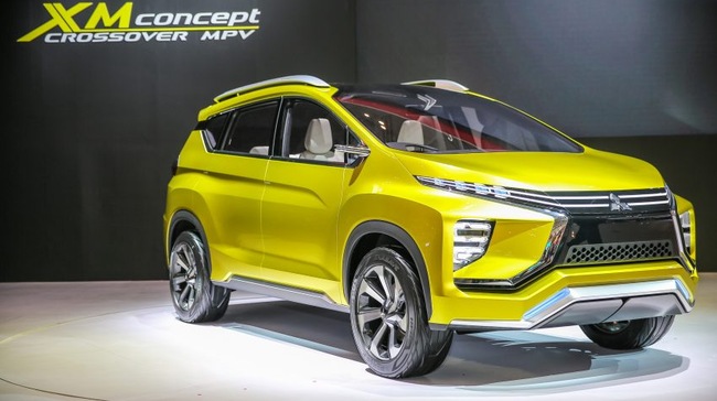 Mitsubishi XM concept: Xe SUV lai MPV chính thức lộ diện a1