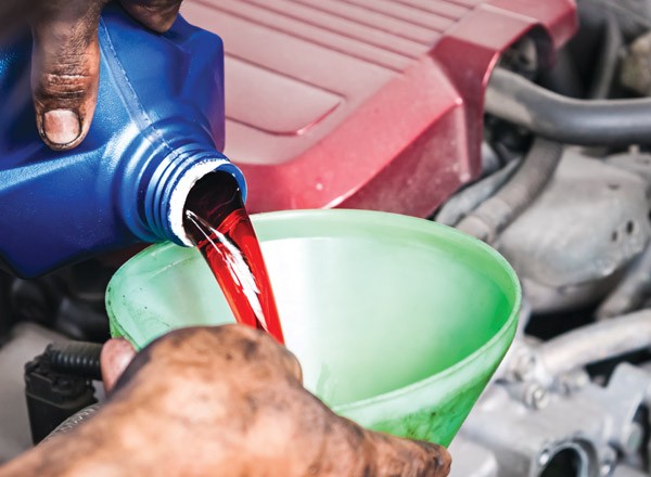 Nhớt hộp số tự động mới.