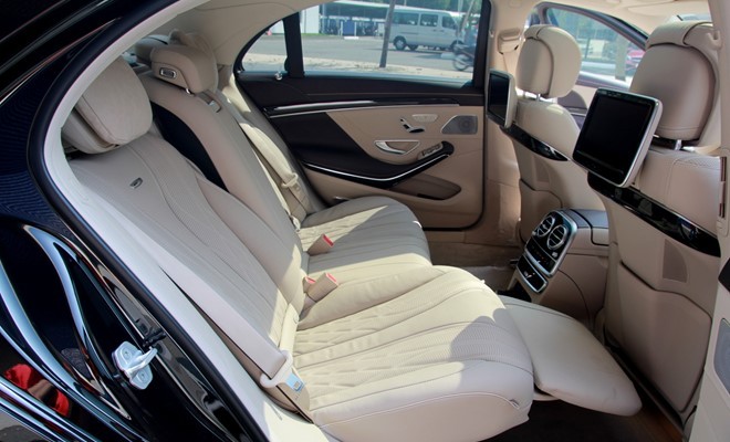 Mercedes S65 AMG được trang bị ghế ngồi thương gia Mercedes S65 AMG được trang bị ghế ngồi thương gia.
