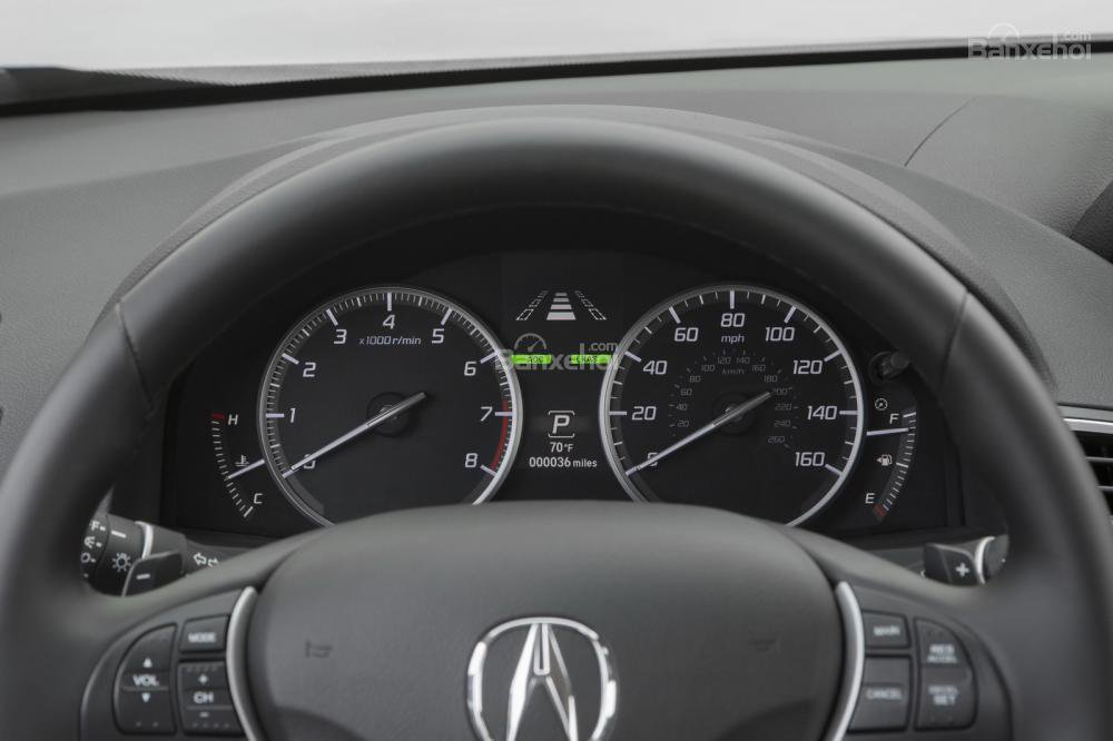 Đánh giá xe Acura RDX 2017 về bảng đồng hồ lái/