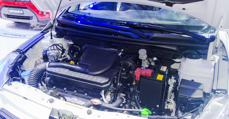 Đánh giá xe Suzuki Ciaz 2017 được trang bị động cơ K14B VVT 1.4 lít.
