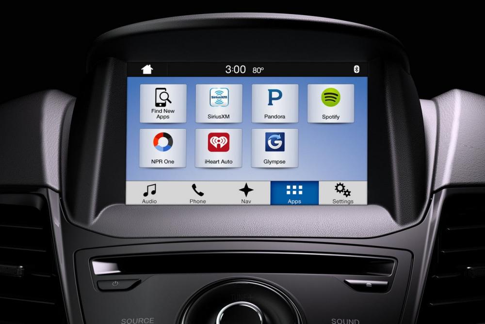 Xe Ford Fiesta 2016 được trang bị hệ thống giải trí khá hoàn thiện 1