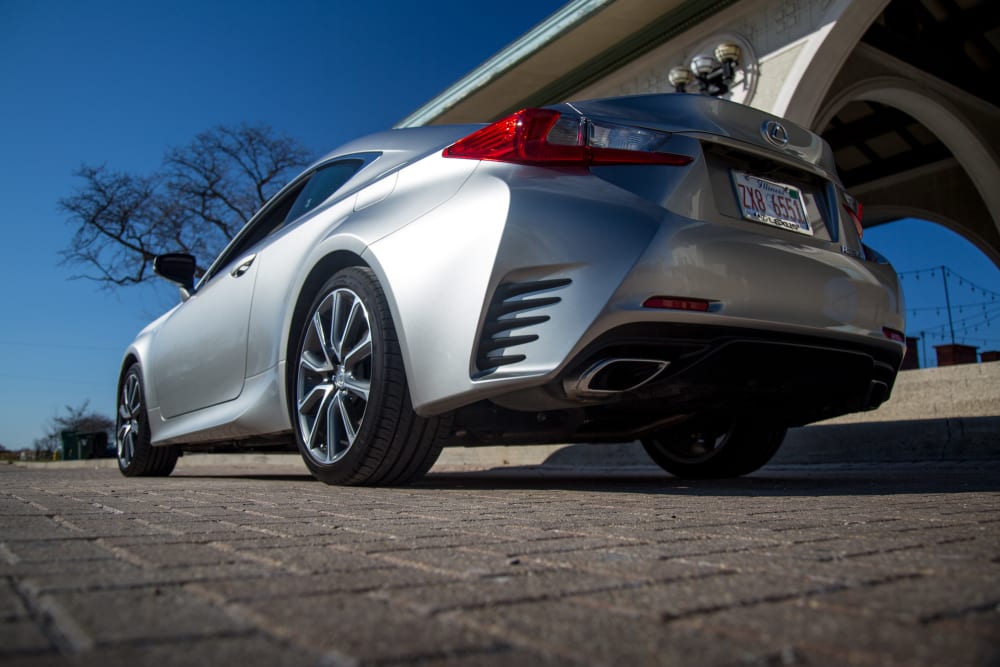 Đánh giá xe Lexus RC 2017: Thiết kế đuôi xe lấy cảm hứng từ sedan Lexus IS a1