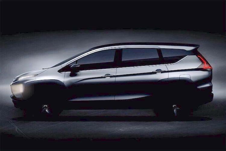 Công bố hình ảnh xe oto Mitsubishi Expander 7 chỗ