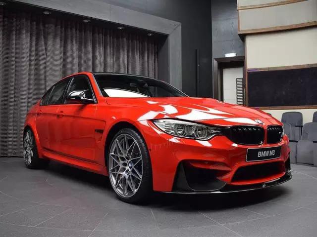Lộ diện BMW M3 độ đỏ satin cực “lóa mắt” 02