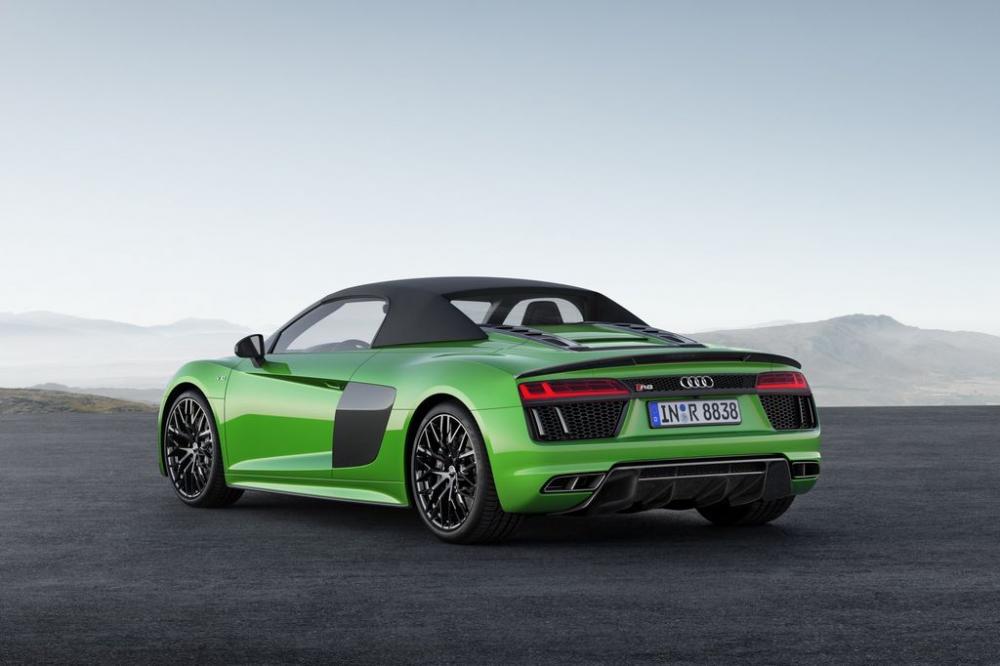 Audi R8 V10 Plus Spyder da ra mat