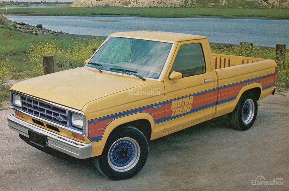 Ford Ranger cỡ nhro với dẫn động cầu sau lộ diện vào năm 1983 Ford Ranger cỡ nhro với dẫn động cầu sau lộ diện vào năm 1983.