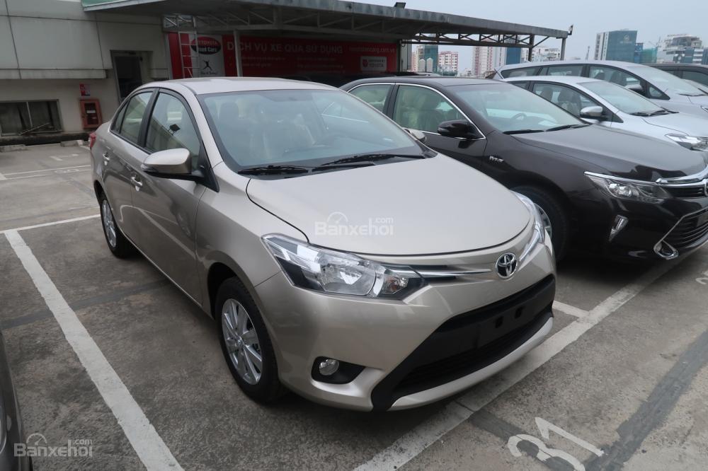 Bán xe Vios E 2018, màu nâu, tháng 7/2018, tặng BH / DVD, camera-0 Bán xe Vios E 2018, màu nâu, tháng 7/2018, tặng BH / DVD, camera-0