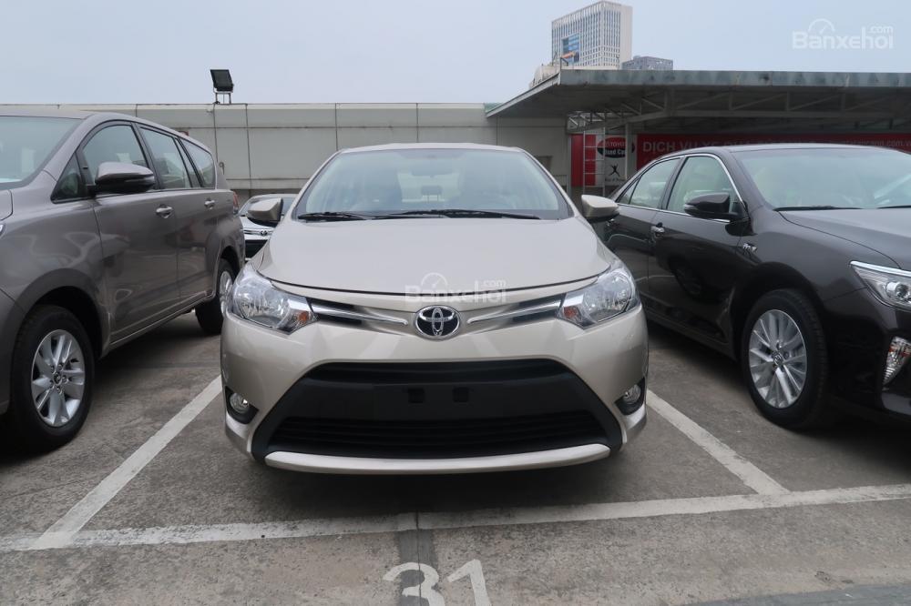 Bán xe Vios E 2018, màu nâu, tháng 7/2018, tặng BH / DVD, camera-1 Bán xe Vios E 2018, màu nâu, tháng 7/2018, tặng BH / DVD, camera-1