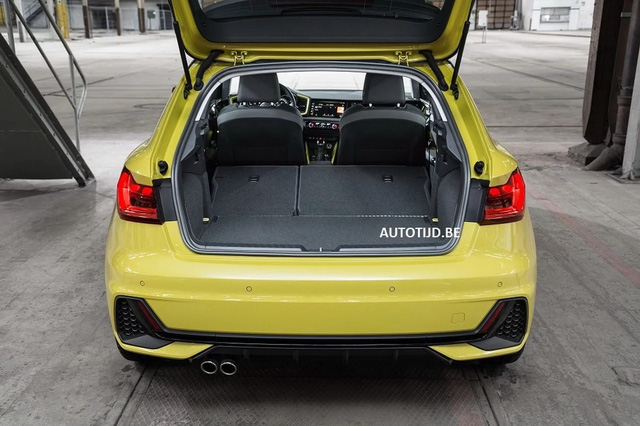 Đánh giá xe Audi A1 2019: Thể tích khoang hành lý thuộc top đầu phân khúc Đánh giá xe Audi A1 2019