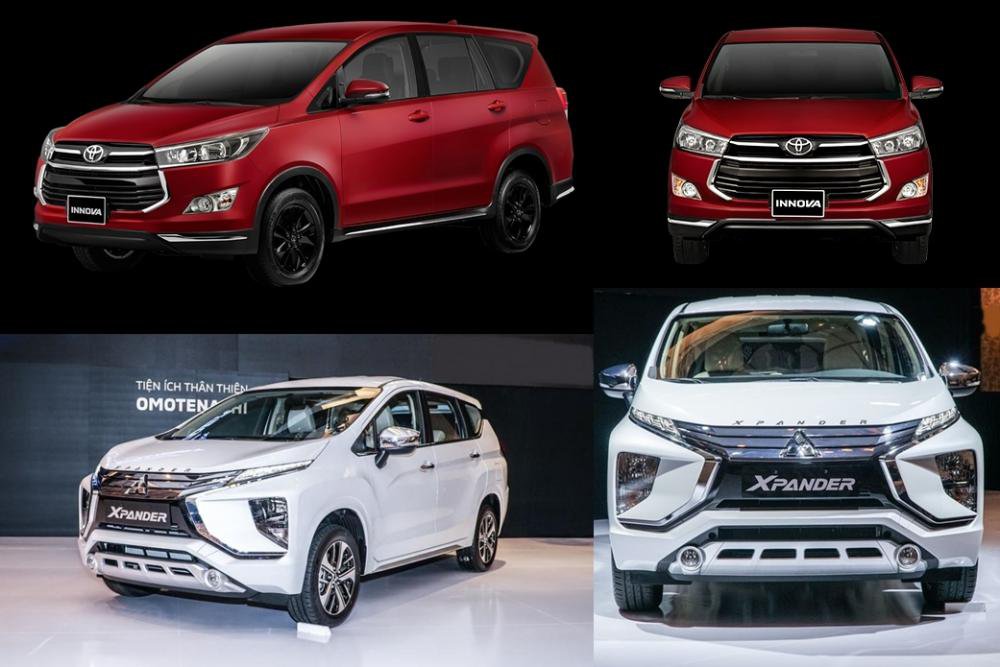 Mua xe gia dinh nen chon Toyota Innova 2018 hay Mitsubishi Xpander 2018