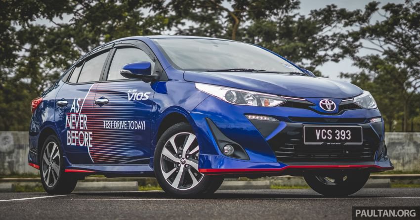 Toyota Vios 2019 vừa ra mắt Malaysia, giá từ 433 triệu đồng, đẹp long lanh a13